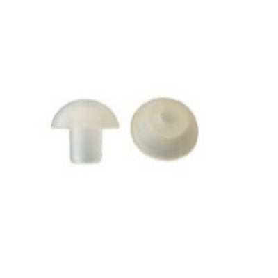 Path Medical Eartips - Mushroom, 14mm, Transparent (100/bag)