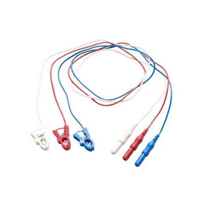 Reusable Pinch Clip Electrode Leads