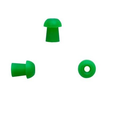 Mushroom-Shaped Eartips - Green