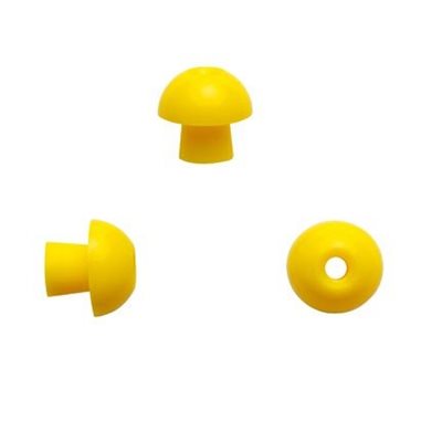 Mushroom-Shaped Eartips - Yellow