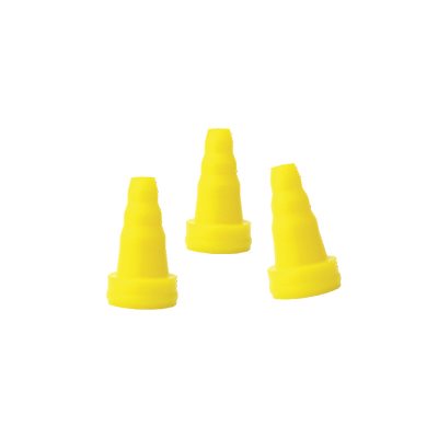  Eartips Cone-Shaped Yellow 