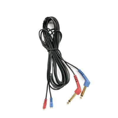 otoTONE Insert Earphone Cable Assembly - 2x6.3.mm Jack, Angled, 8.2 ft. Length