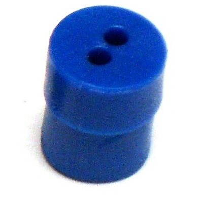 Grason OT Series TEOAE Eartips - Twin-Holed, 6.5mm, Blue (100/pk)